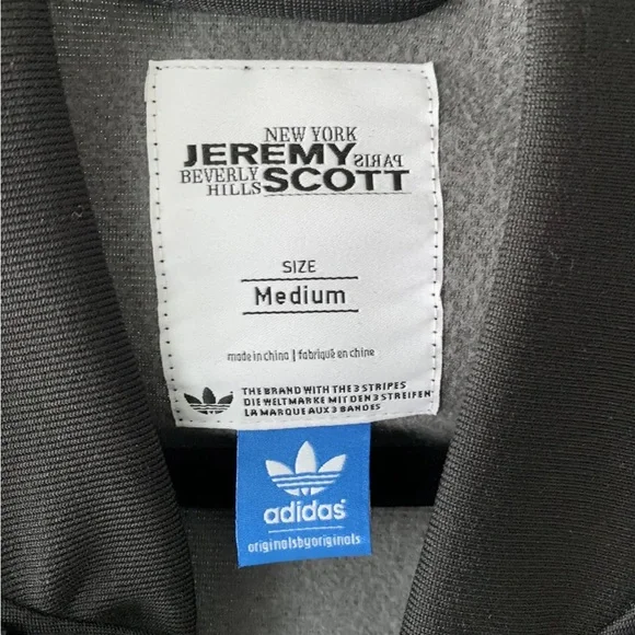 Adidas x Jeremy Scott (RARE) Tuxedo Ruffle Track Jacket - Picture 4 of 4